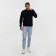 President sweatshirt, size XL, black color