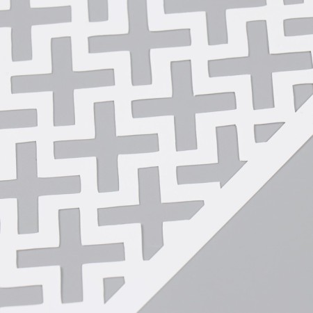 Plastic stencil "crosses" 16x24 cm-2