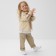 Children's shirt minku: jeans collection, beige color, height 152 cm