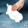 Form for mousse desserts and baking "Circle", 23.5 × 23.5 cm, internal d = 16 cm, white color