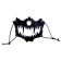 Carnival mask "jaw", black color