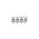 Spring Domestic connective KSP 4-pole with grounding and with mounting legs (50 pcs./Unit) rex