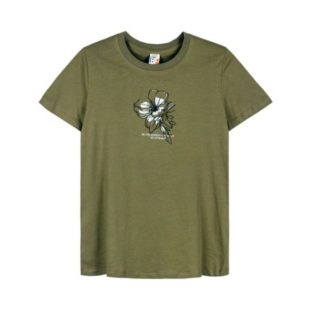 Female T -shirt, size 46, khaki color-3