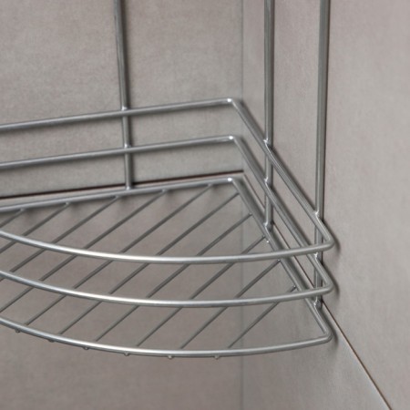 Angular regiment 3-tier, 11 × 61.5 cm, chromium color-2