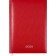 Dated diary 2024, A5, 176 sheets, Attomex.orion, Bumvinyl cover, Lasse, Blok 70 g/m2, Red