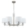 Suspension lamp 6x60W E27, size 75x75x120 cm