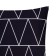 Pillowcase decorative Ethel Geometry "Zigzagi" 40x40 cm, velor