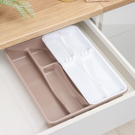 Double tray for cutlery, color mix-2