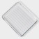 Form for baking and baking of heat -resistant glass rectangular shade, 3 l, 34.5 × 28.5 × 4.6 cm