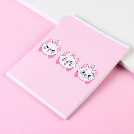 Notebook 48 sheets in a cage, cardboard cover, cats-aristocrats-4