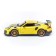 MASTO DIE-CAST Porsche 911 GT2 RS machine, with a screwdriver, 1:24, the color is black and yellow