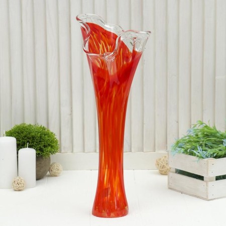 VAZA "Wave" red 40cm