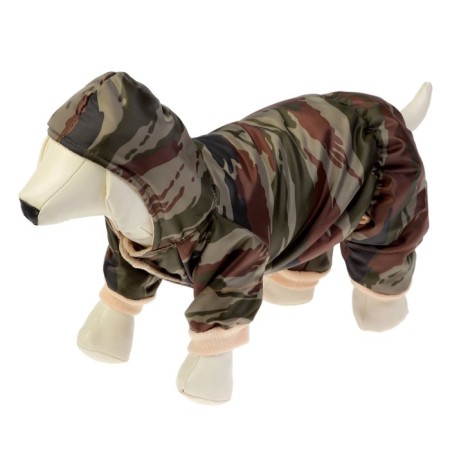 Zimovye jumpsuit for animals “Camouflage”, 2xl (DS 34, Osh 34-36, OG 44 cm), mix-1