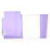 Folder 40 Boils A3 500 μm Devente Pastel texture "Sand", valve, lilac
