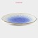 Porcelain shade "Cosmos", d = 27.5 cm, blue color