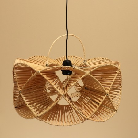 Ceiling Lamp from Rotan "Alvi" 1x120W, E27, 40x40x25 cm-2