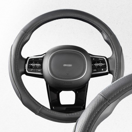 SkyWay braid, eco-leather, Combo-14 m, black-gray, S01102478