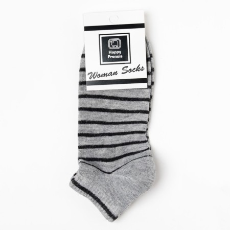Women's socks, gray color, size 23-25-2