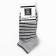 Women's socks, gray color, size 23-25