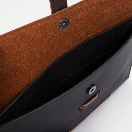 Male clutch, black/brown color-2