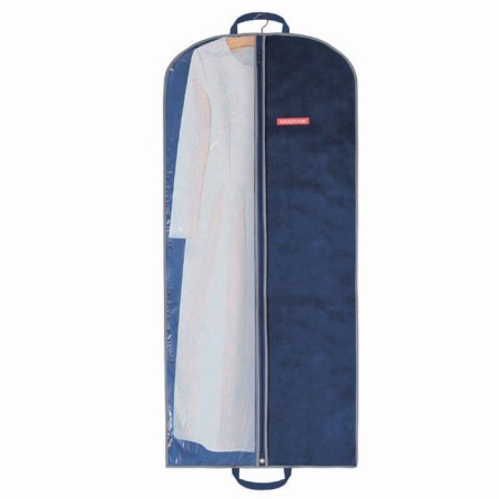 Hausmann clothing cover, with PVC wall and pens 60x140 cm, blue-1