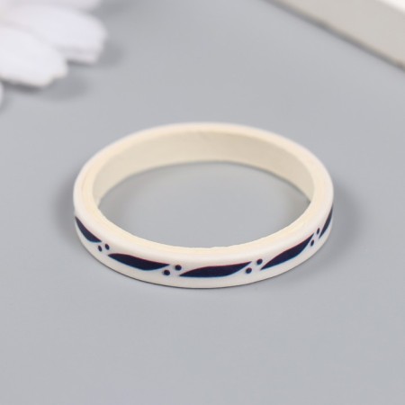 Adhesive tape paper "Geometry. Blue" set 10 pcs width 0.5 cm winding 2 m-2
