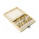 DIFT FROSO DEKO RBS12, wood, wooden box, shank 8 mm, 12 pcs