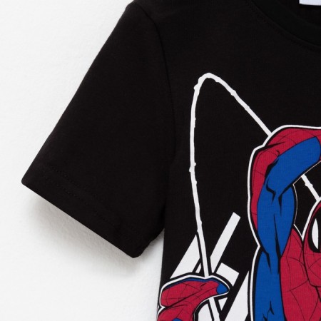 T-shirt Children's Spider-Man, height 122-128, black-6