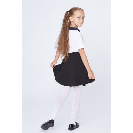 School skirt "Pysolnets", black color, height 122 cm (30)-4