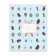 Notebook 24 sheets in a cage "Sweets", cover covered paper, mix
