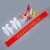 Carnival set "School graduate" 6 items: Krasnaya tape, bows 2 pcs., Balls 3 pcs.