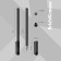 Gel handle Erichkrause G-Soft, with Soft Touch coating, black ink, node 0.38 mm, continuous line length is up to 600 meters