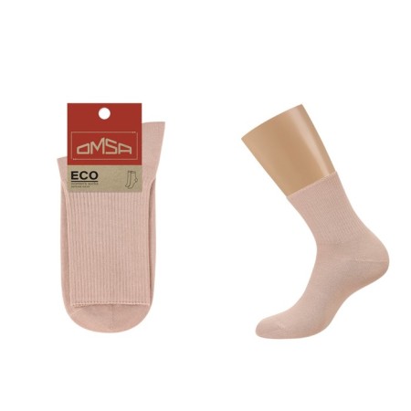Women's socks Omsa Eco, size 39-41, Rosa Antico color