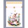 Polyethylene gift package "Hare with flowers", with ties, 15*23cm