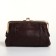 Cosmetic bag, 2 departments, outer pocket, burgundy color