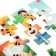 Puzzles 4 in 1 "From winter to summer", 4, 6, 9, 12 elements