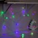 Garland “thread” 5 m with nozzles “cubes”, ip20, transparent thread, 20 LED, glow of multi (RG/RB), flashing, 220 V
