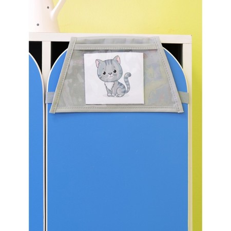 Pockets in a kindergarten for a children's cabinet "Kotik", 83x24 cm-4