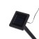 Garden lamp on the solar battery "Mushrooms", 21 cm, 3 LED, glow warm white