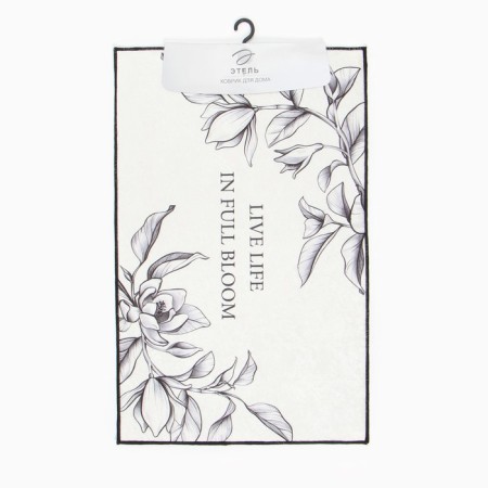 Bathroom mat Ethel Magnolia 50x80 cm, 100% p/e, velor-4