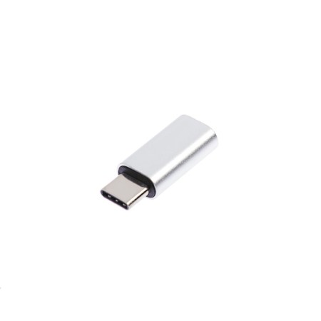 Luazon LE-017 adapter with Lightning on Type-C, 1 pc, silver-3