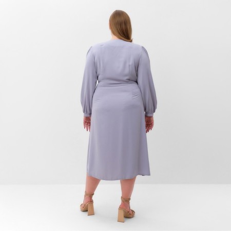 Women's dress Mist, Plus-Size, R.54, gray-blue-3
