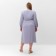 Women's dress Mist, Plus-Size, R.54, gray-blue