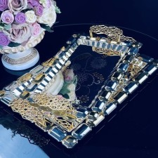 Lenardi tray set, rectangular, 2 pcs
