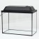 Aquarium "rectangular" with a lid, 20 liters, 36 x 19 x 29/34 cm, black