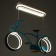 Causte "Velom" LED 65W 4000k Blue 67x25x37 cm Bayerlux