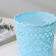 Basket for storage "lace pattern", plastic, 9.8 × 9.8 × 10 cm, mix color