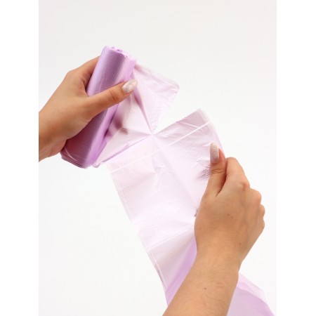 Garbage bags in the roll flavored "Upakland" 30 l, lavender PND, thickness 7 μm, 20pcs-5