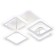 LED lamp 55+18W 4587lm 3000K-6000K, size 40x40x12.5 cm