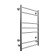 The heated towel electric "Dvin" L Neo, 600x400 mm, 1 "-1/2", chrome